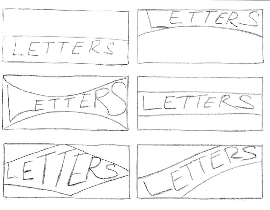 Layout for Lettering