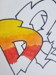 How To Draw Graffiti Letters For Beginners Art By Ro