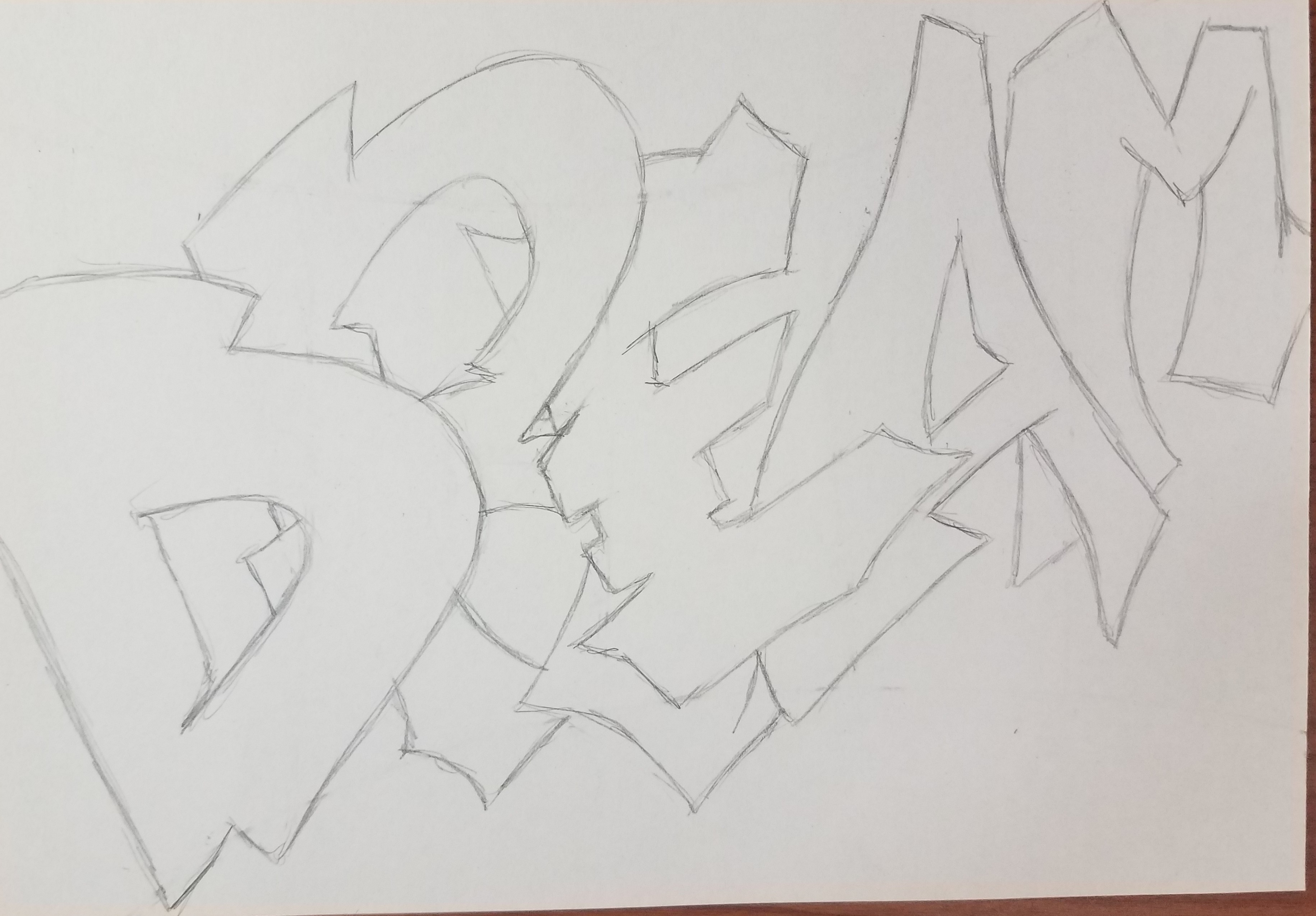 How to Draw Graffiti Letters for Beginners - Art by Ro