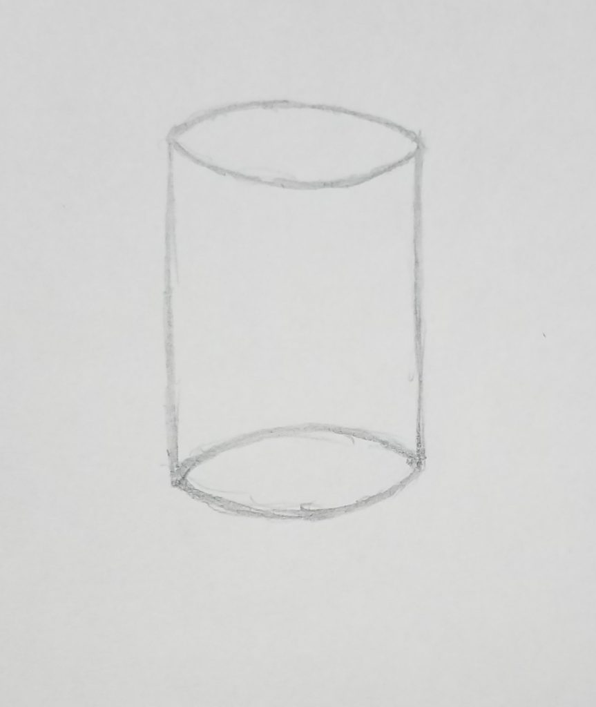 How to Draw a Cylinder in 3 Simple Steps Art by Ro