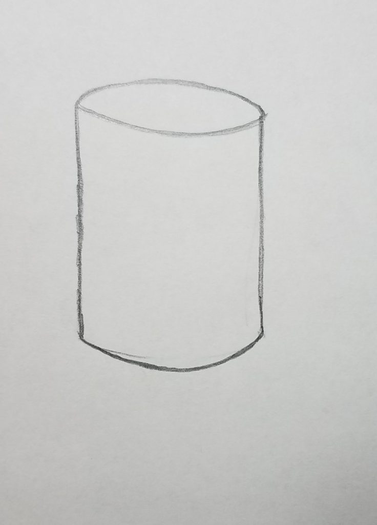 How to Draw a Cylinder in 3 Simple Steps - Art by Ro