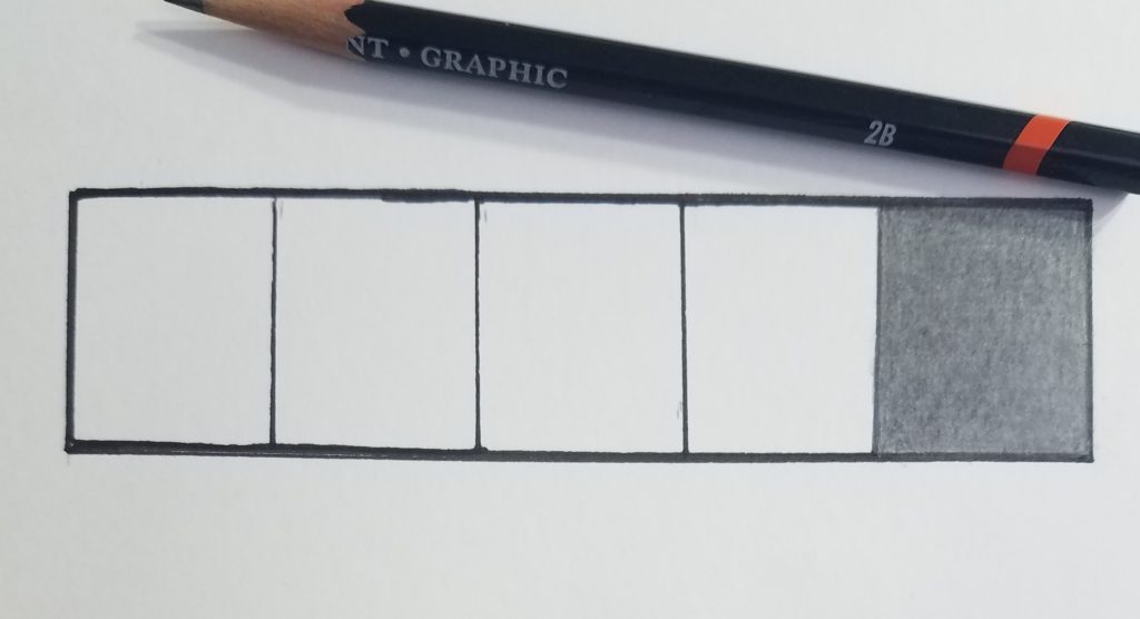 How-To-Draw-A-Value-Scale-Darkest