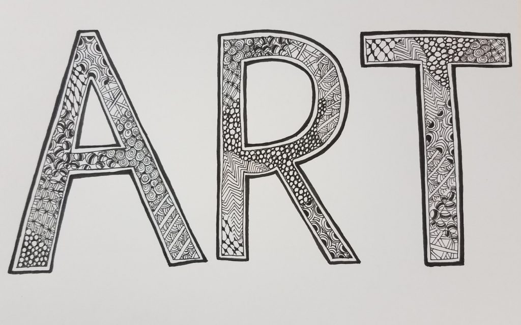How to Draw Block Letters & Artwork Ideas - Art by Ro