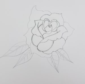 How to Draw a Rose for Beginners Step by Step - Art by Ro