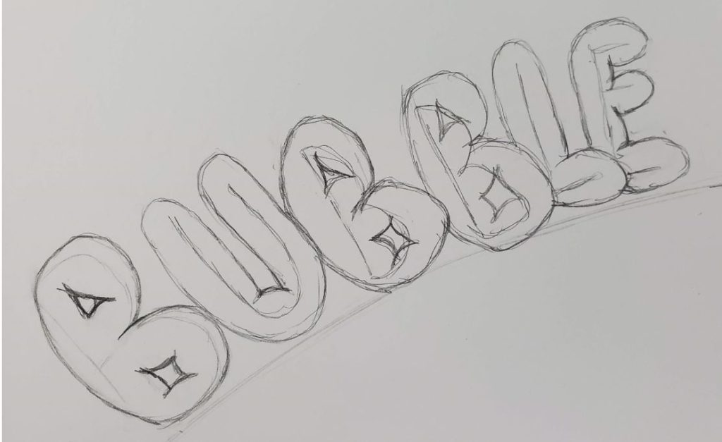 How-To-Draw-Bubble-Letters-Bubble