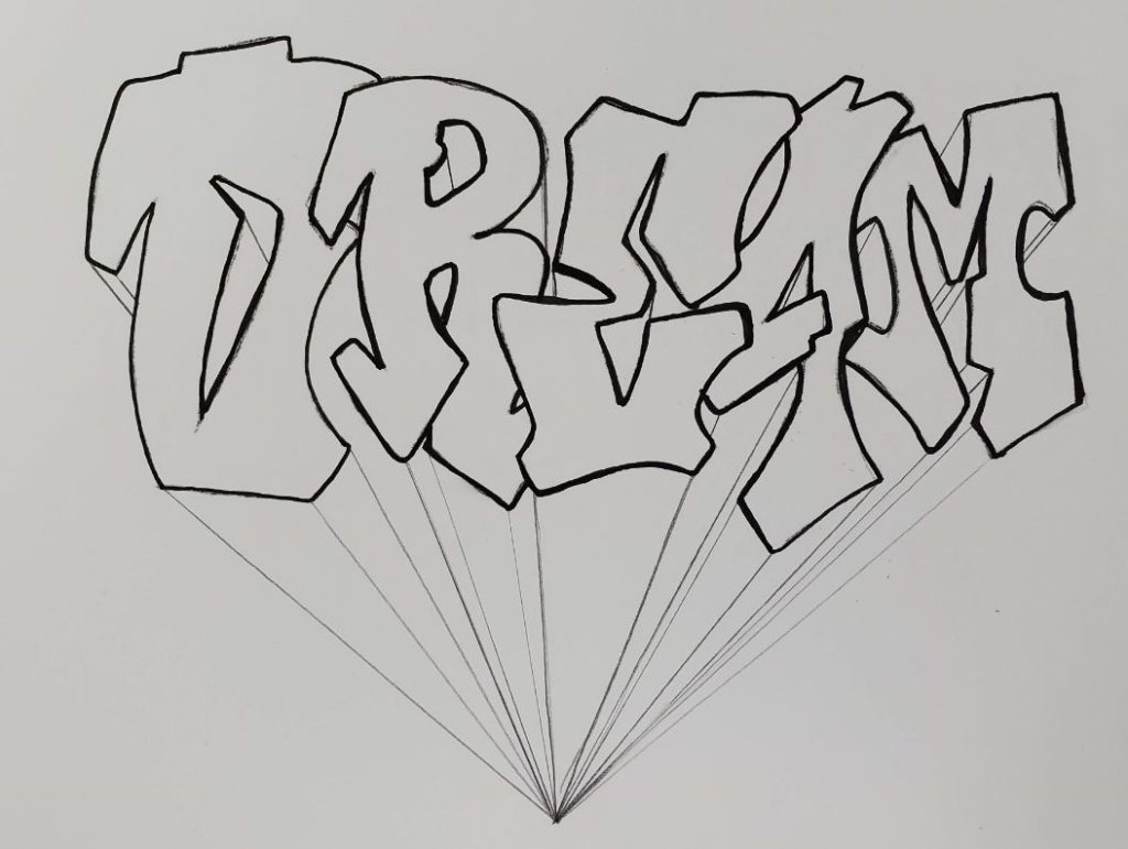 Graffiti Drawing Ideas Easy, The common idiom 