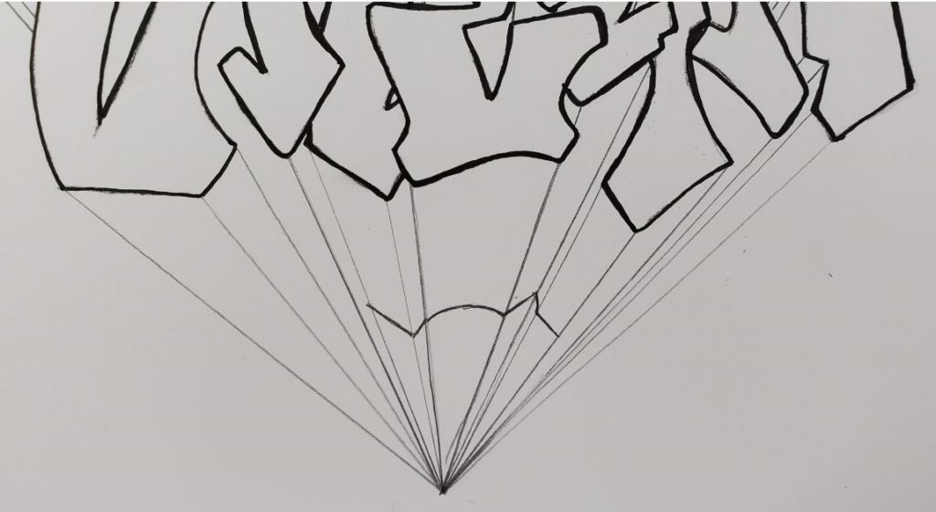 how to draw 3d graffiti letters a z