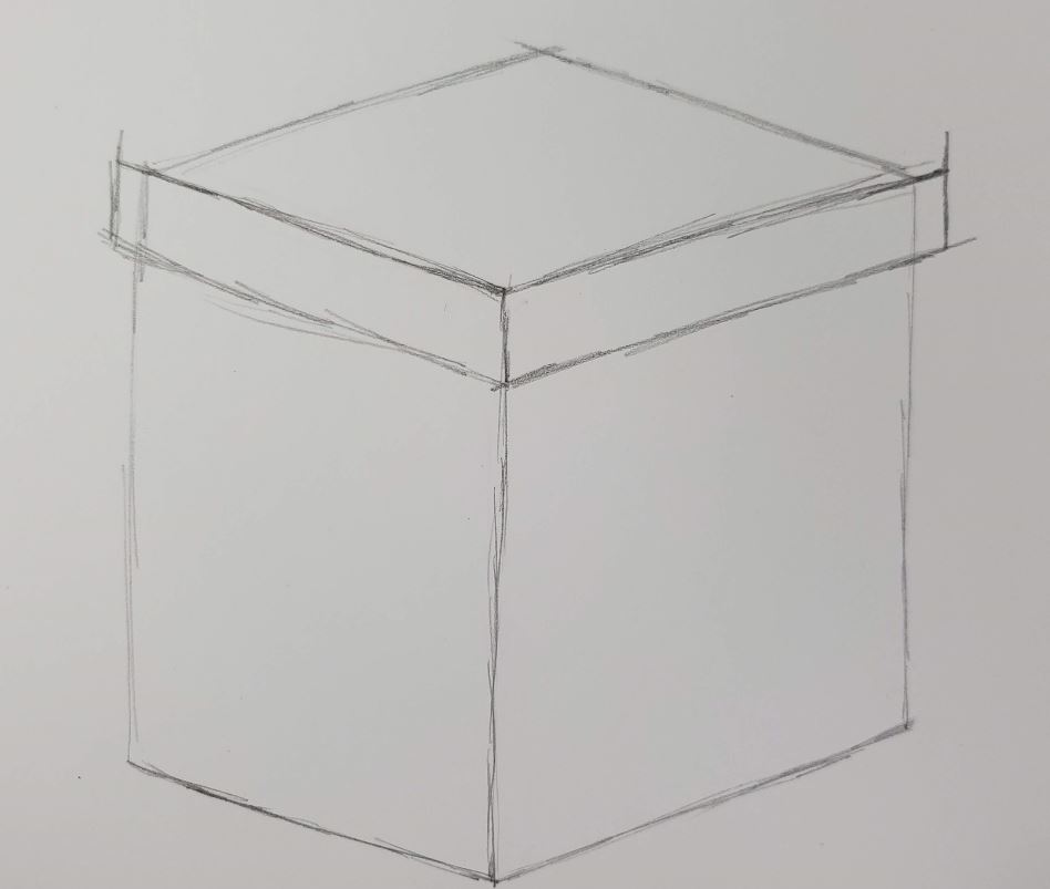 How To Draw A Present Lid2
