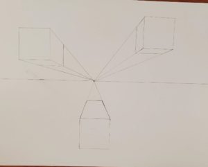 One Point Perspective Drawing Instructions and Examples - Art by Ro