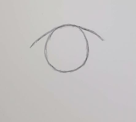 how to draw anime girl eyes