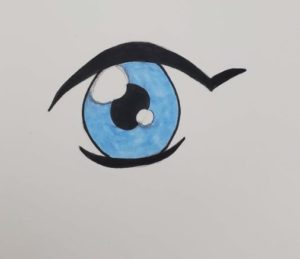 How to Draw Anime Eyes for Beginners - Art by Ro