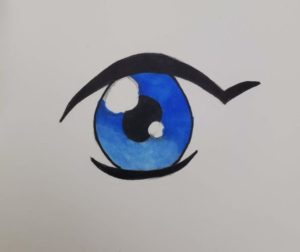 How to Draw Anime Eyes for Beginners - Art by Ro