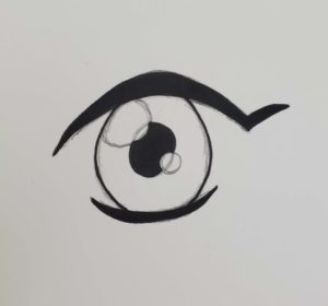 How to Draw Anime Eyes for Beginners - Art by Ro