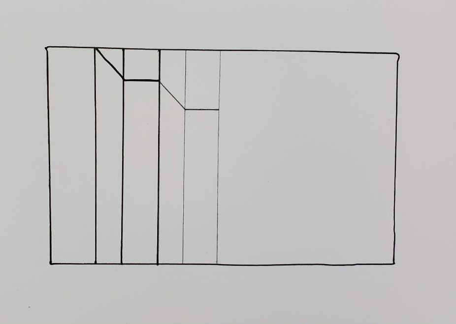 stairs drawing optical illusion