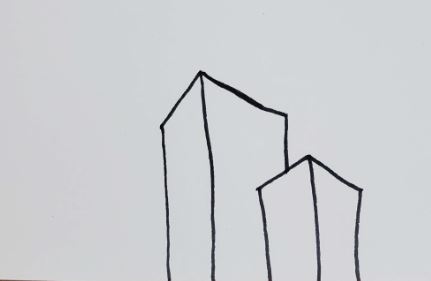 Cityscape-Drawings-3D-Buildings