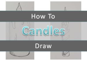 How to Draw a Candle | Easy with Pictures and Examples - Art by Ro