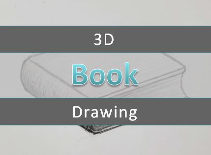 How to draw a book easily  Book drawing step by step easy way