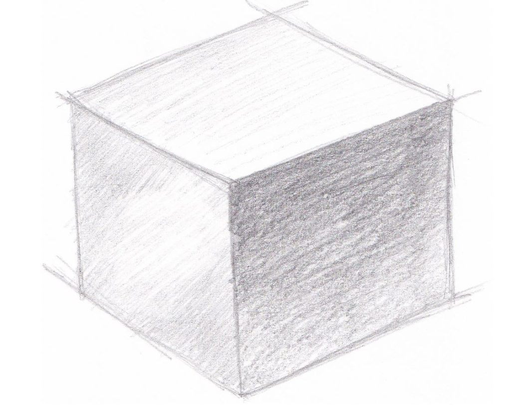 How to Draw a Cube (Shading & Drawing Cubes and Boxes from