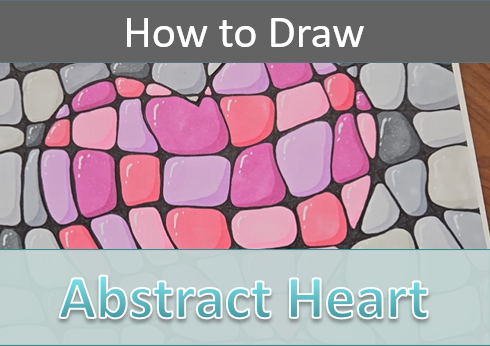 Simple Abstract Heart Drawing (No Experience Needed)