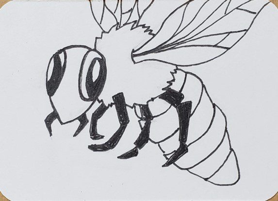 Bee-Outline