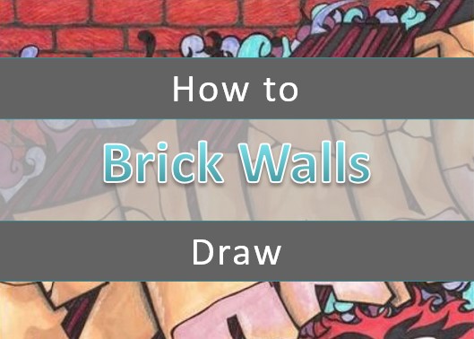 graffiti brick wall sketch