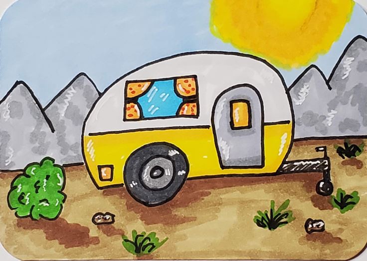 How-to-Draw-a-Camper-with-Markers