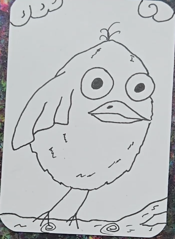 Chubby-Bird-Drawing-Outline