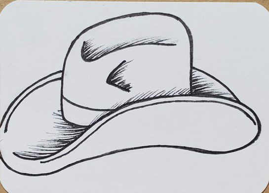 Cowboy-Hat-Outline