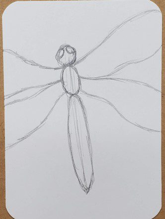 Dragonfly-Drawing-Wings