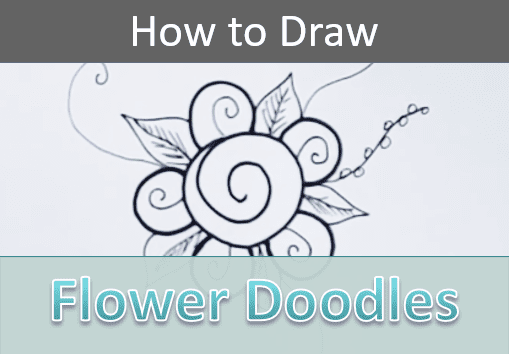 How to Draw Easy Flower Doodles