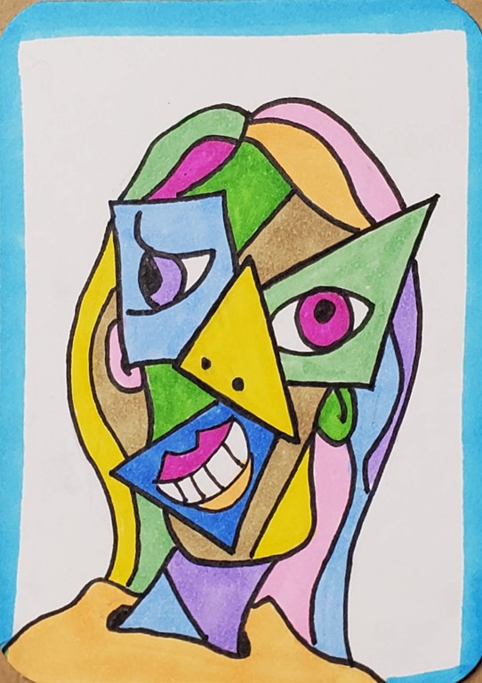 cubism simple art