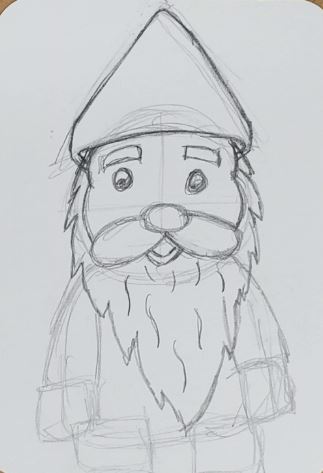 Gnome-Drawing-Tutorial-Beard