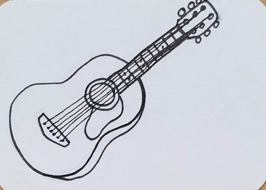 Guitar-Outline