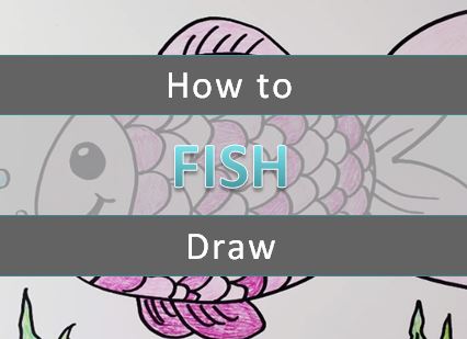 Fish Drawing Tutorial - How to draw Fish step by step