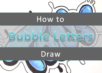 bubble letters i