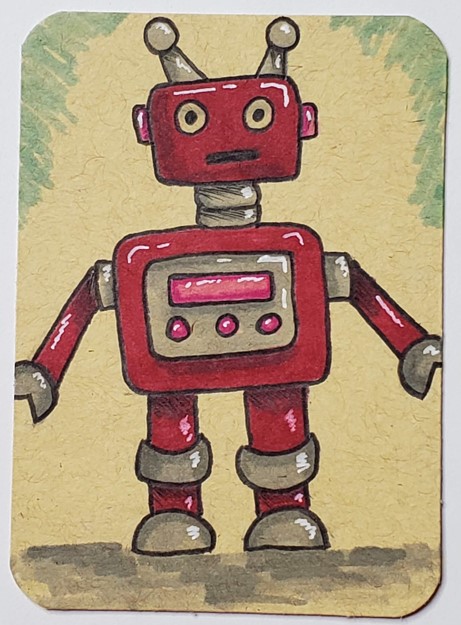 How to Draw Robots Using Shapes and Forms - Art by Ro