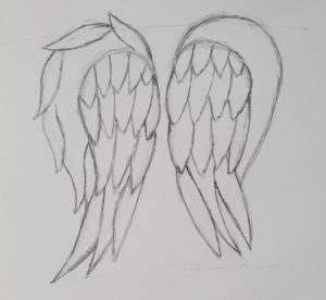 How to Draw Angel Wings | Easy Art Tutorial for Beginners - Art by Ro