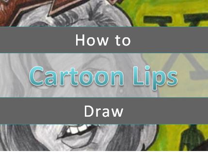 How to Draw Cartoon Lips Step by Step - Art by Ro