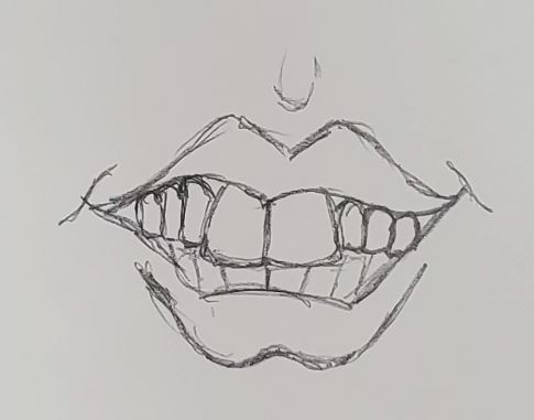 How-to-Draw-Cartoon-Lips-Finished