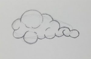 How to Draw Clouds (Easy Step by Step) - Art by Ro