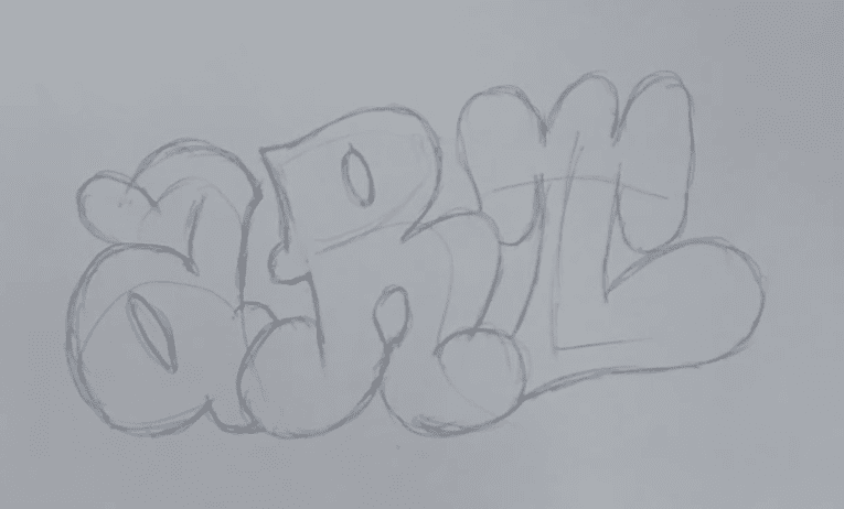 How-to-Draw-Graffiti-Bubble-Letters-Art