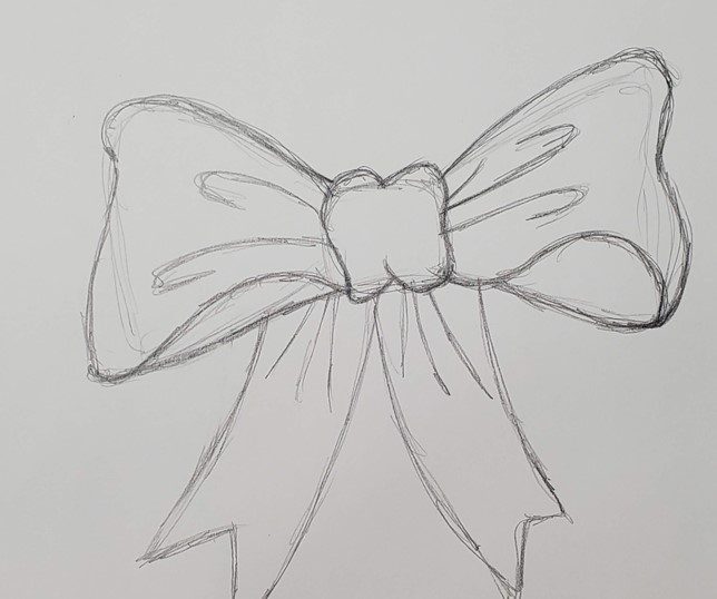 How to Draw a Ribbon - Steps to Create a Realistic Ribbon Drawing