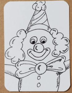 clowns drawings for kids