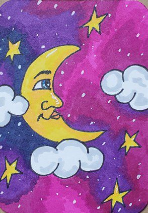How-to-Draw-a-Crescent-Moon-with-Markers