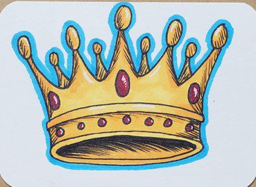 How-to-Draw-a-Crown-with-Markers