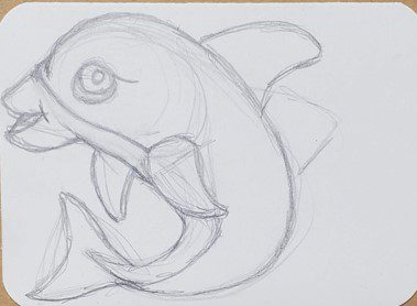 How-to-Draw-a-Dolphin-Step-by-Step