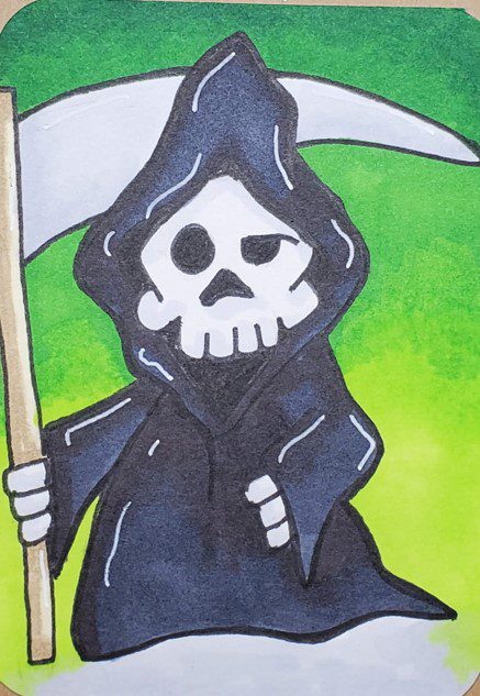 How-to-Draw-a-Grim-Reaper-with-Markers