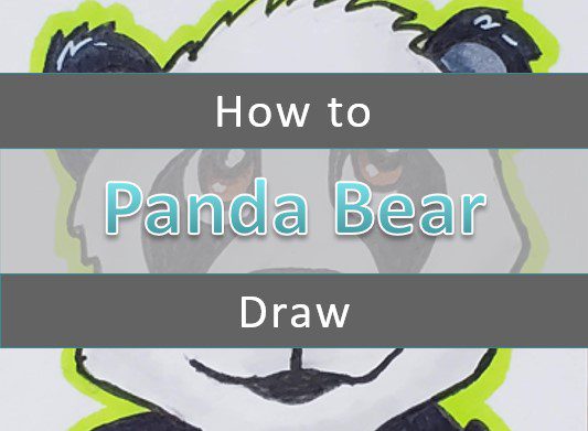 easy cute panda drawing