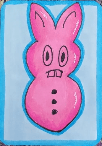 How-to-Draw-a-Peeps-Bunny-with-Markers