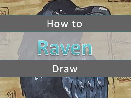 How to Draw the Ravens Logo - Really Easy Drawing Tutorial